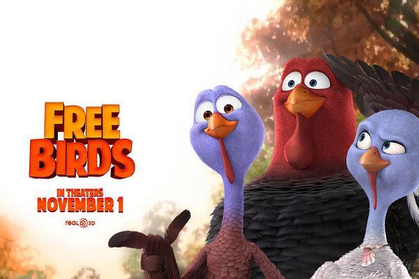 پرندگان آزاد محصول 2013 و انیمیشنی سه بعدی