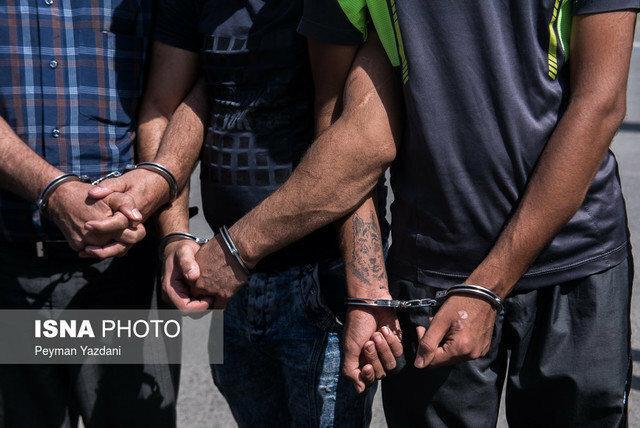 دستگیری باند سارقان ورزشگاه آزادی و شهر قدس دستگیری باند سارقان استادیوم آزادی و شهر قدس