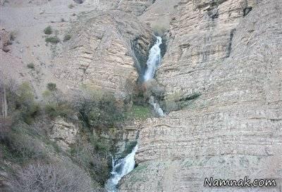 آبشار زیبای نشترود در استان البرز عکس آبشار زیبای نشترود در استان البرز