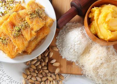 2 طرز تهیه دسر کنافه پنیری ترکی در فر و بدون فر در ماهیتابه برای ماه رمضان